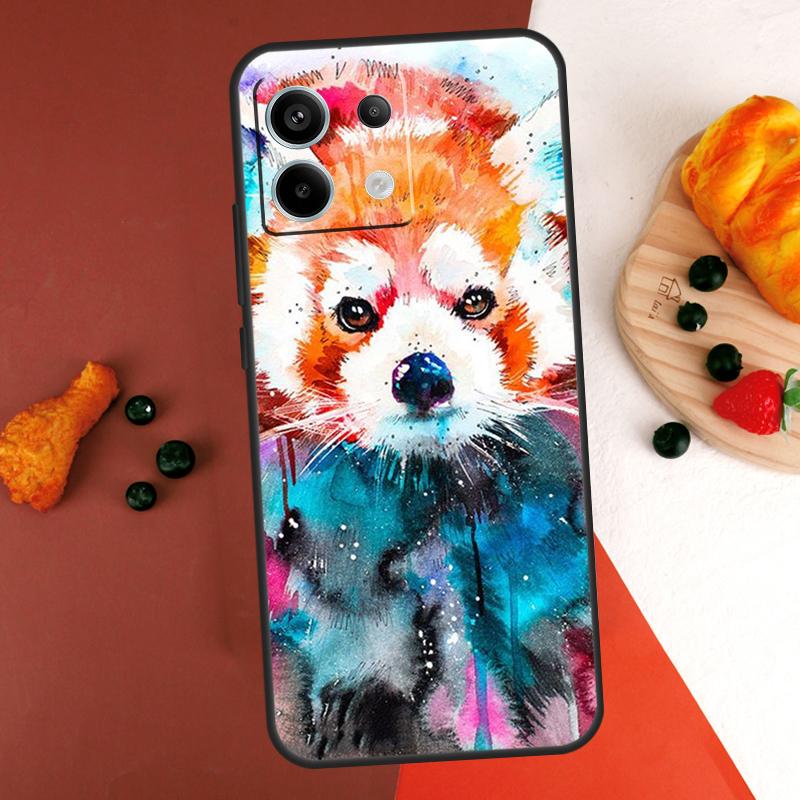 Red Panda Case For Xiaomi Redmi Note 14 9 10 11 12 13 Pro 9S 10S 11S 12S Redmi 13C 10C 12C 14C Coque