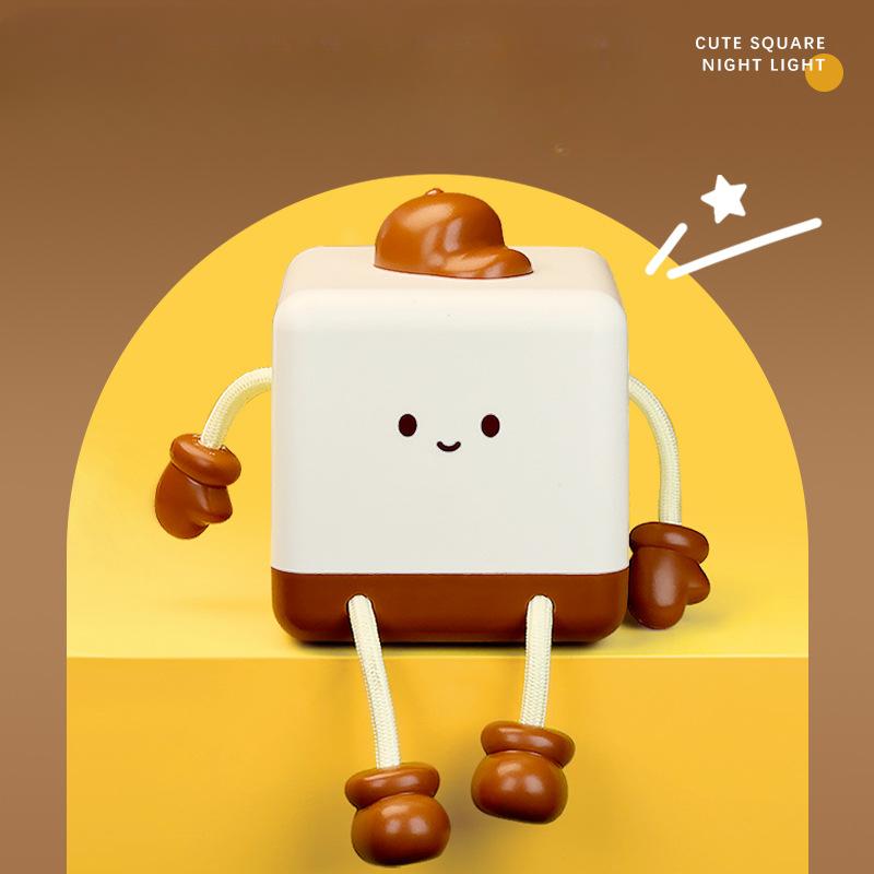 Xiao Ye Deng Pai Pai Deng Bedhead Bedroom Atmosphere Light Creative Cute Sleep Light Gift for Boys and Girls