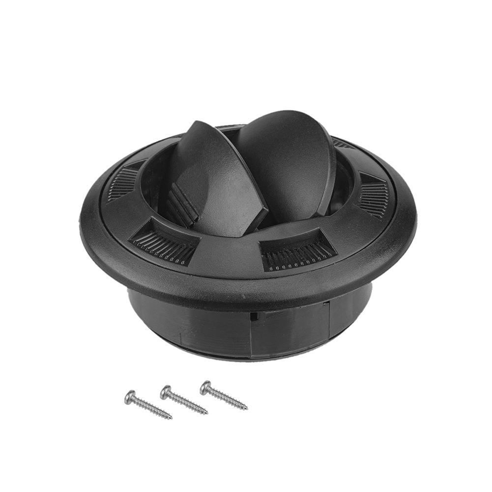 2.95 Inch RV A/C Air Vent Round Air Conditioning Outlet with Honeycomb Grille for Outdoor Personal Car Decoration