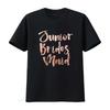 Junior Bridesmaid T Shirt for Women Bridal Wedding Party Vintage Washed Breathable Comfortable Soft Stylish Graphic Slightly