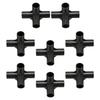 Per soddisfare ogni esigenza con set di connettori per tubi in PVC nero multi-misura, set da 8