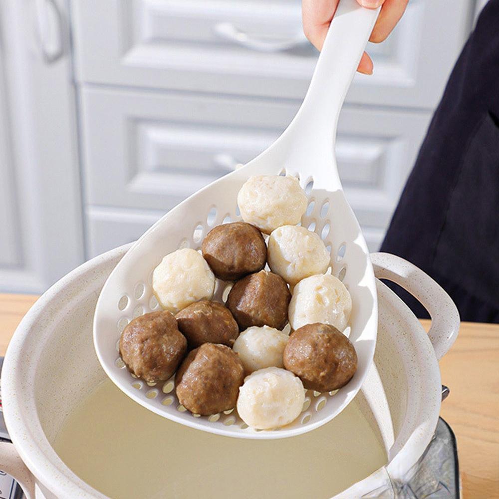 1PC Large Colander Soup Filter Household Dumplings Noodles Strainer Spoon Kitchen Gadgets