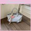 Pu Simple Fashion Handbag With Single Strap And Zipper Closure For Wear Daily