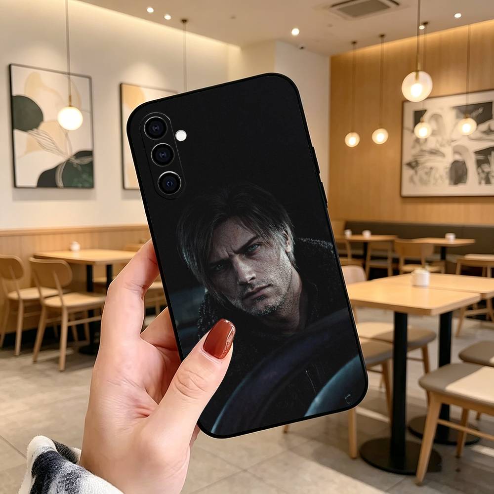 L-Leon K-Kennedy Resident E-Evil  Phone Case For Samsung Galaxy A73,A72,A71,A70,A53,A52,A51,Others Soft Black Cover