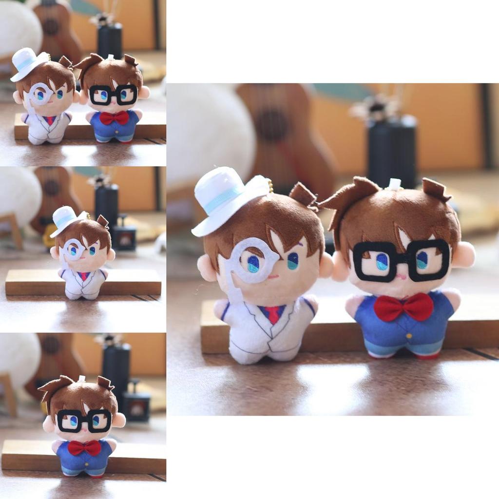 Detektiv Conan Kaitou Kid Plüsch Schlüsselanhänger Rucksackanhänger PP Baumwolle Anime Sammlerstück Geschenk für Fans