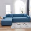 New Polar Fleece Anti Cat Scratching Cover and Fitted Sofa Cover Combination Sofa Solid Color for All Seasons