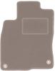 Beige Driver's Mat For: Honda Civic X Hatchback (2017-)