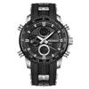 FOXBOX TOP New Fashion Men's Waterproof Digital Watch Quartz Chronograph Military Shockproof Men's Watch Relogios Masculino