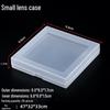 Rectangular Transparent PP Plastic Storage Box for Stationery, Cards, Hardware, Jewelry, and Fishing Gear