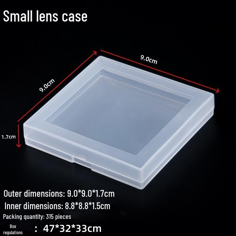 Rectangular Transparent PP Plastic Storage Box for Stationery, Cards, Hardware, Jewelry, and Fishing Gear