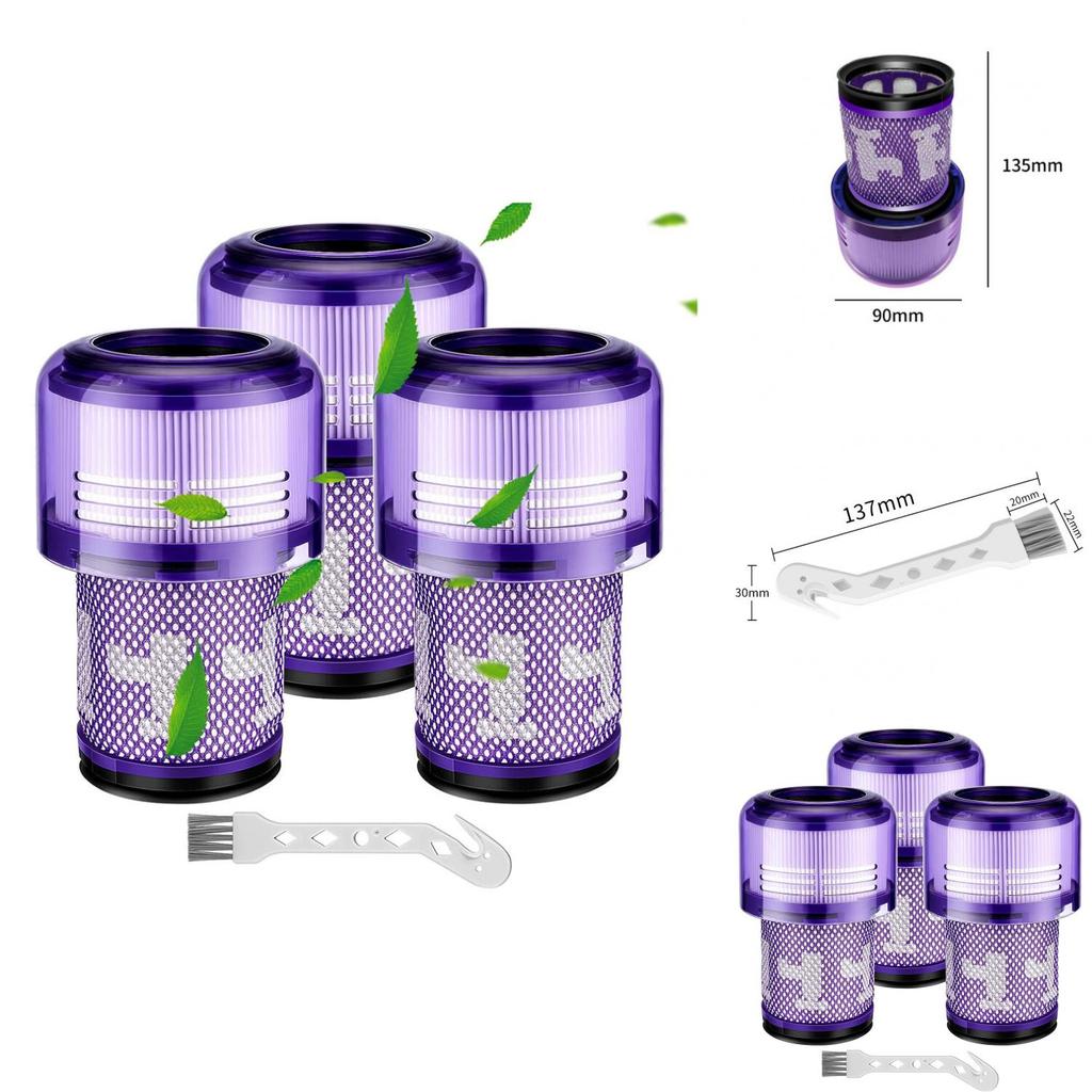 Dyson V10 Compatible Hepa Filter For V6 V8 V11 V12 V15 Home Use White