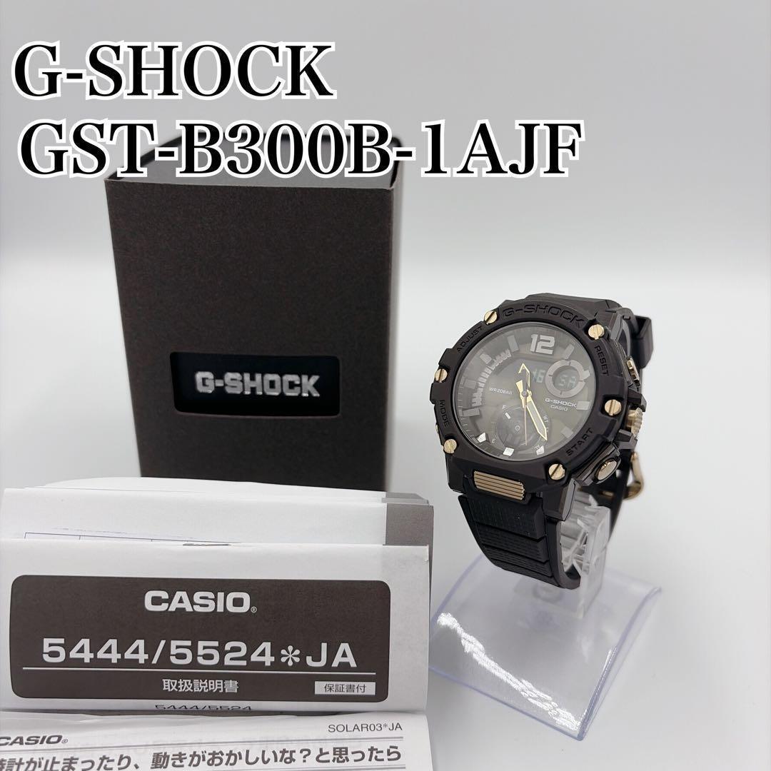 Used [Unused grade] G-SHOCK GST-B300B-1AJF Tough Solar Complete with accessories