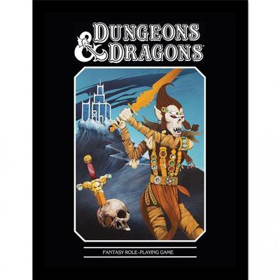 Fantasy Role-Playing Game Framed Poster