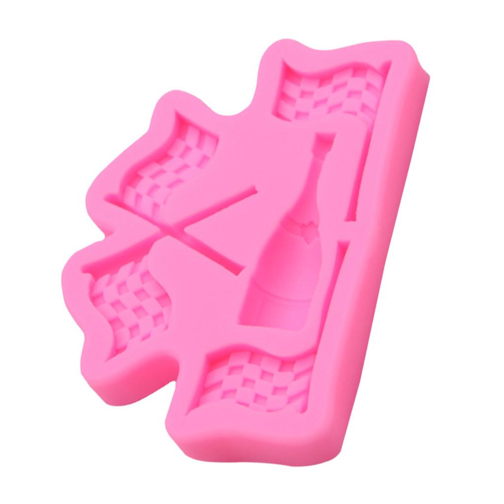 Trofeu-Sticlă Mucegai pentru tort de zahăr Tort cu fondant Mucegai din silicon de calitate alimentară Instrumente de coacere Mucegai pentru zahăr Mucegai pentru fondant de ciocolată