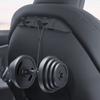 Car Rear Seat Back Hooks for Tesla Model 3/Y Car Seat Back Hanger Headrest Organizer Hooks for Backpack Car Accessories