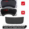 For Tesla European Model Y Juniper Trunk Tailgate Guard Pad Leather Trunk Cargo Liner Protective Anti-dirty Pad Car Accessories