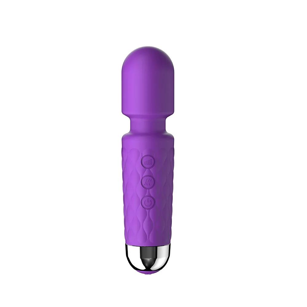 20 Speeds Powerful AV Vibrator for Women Nipple G spot Clitoris Stimulator Wand Stick Dildo Female Masturbator Adult Sex Toys