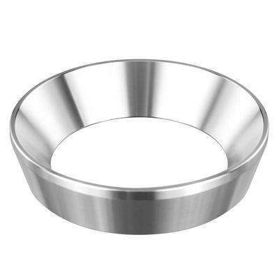 51/54/58mm Espresso Dosing Funnel, Stainless Steel Portafilter Dosing Ring Professional Espresso Coffee Powder Funnel Ring