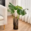 Transparent Anti-Drop Plastic Floor Vase
