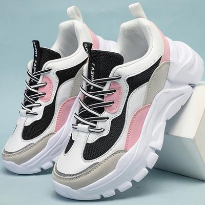 Spring/autumn Women's Shoe Leather Sneakers Large Size Ultra -light Convenient Women's Sports Shoes