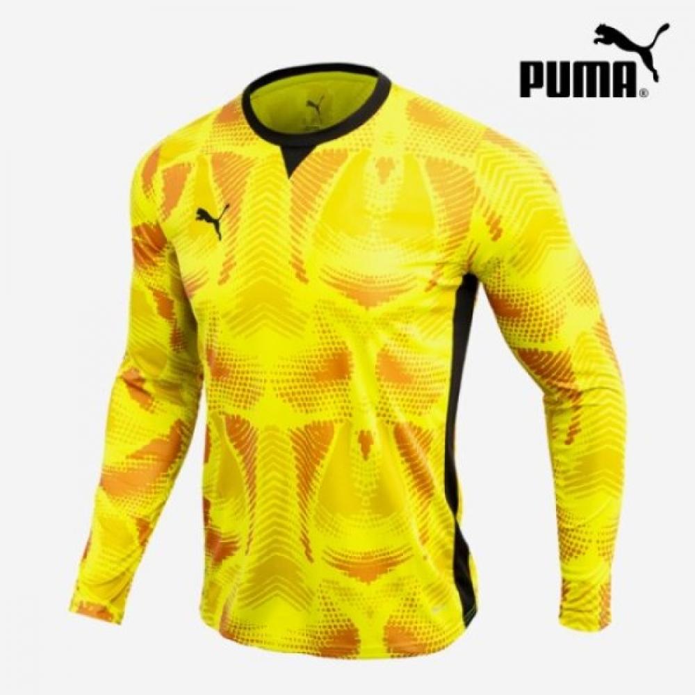 

Puma Team TargeT Soccer Goalkeeper Jersey Long Sleeve Jersey T shirT size:110