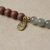 Women's Handmade Hetian Jade Woven Chain Necklace