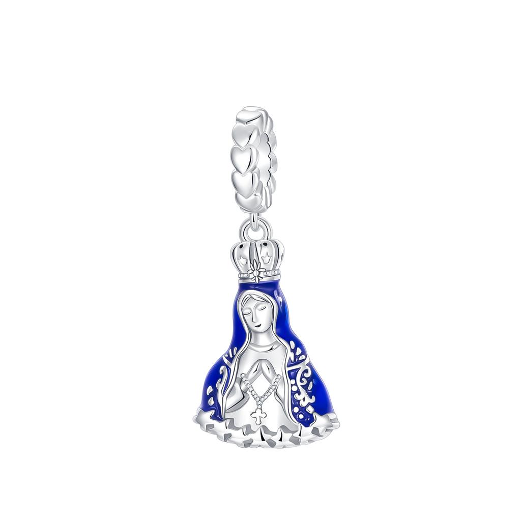 Copper Metal Halloween series Skeleton Madonna Pendant Bead Component High Quality Fine Jewelry Bead Components Designed For Authentic Original
