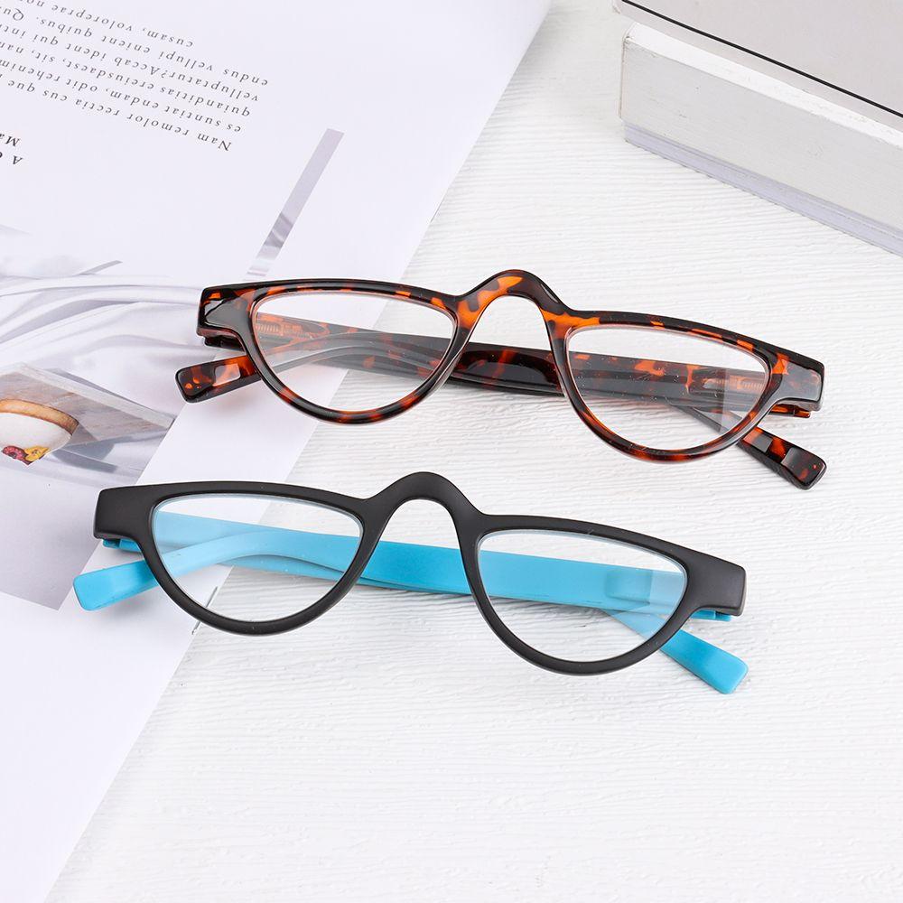Cat Eye Reading Glasses Women Men Small Frame Glasses Lightweight Clear Lens Presbyopic Eyeglasses Spectacles Eyewear +0~+3.5
