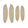 New Beige Micro Leather Door Panel Armrest Cover For Qashqai J10 07-15 4Pcs Tan
