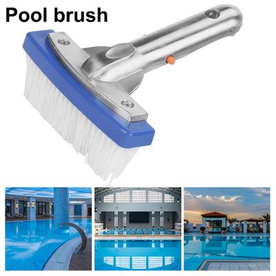 Pool-Reinigungsbürste, hochdichte elastische Borsten, Scheuerbürste für Schwimmbäder, robuster Fleckenentferner für zu Hause