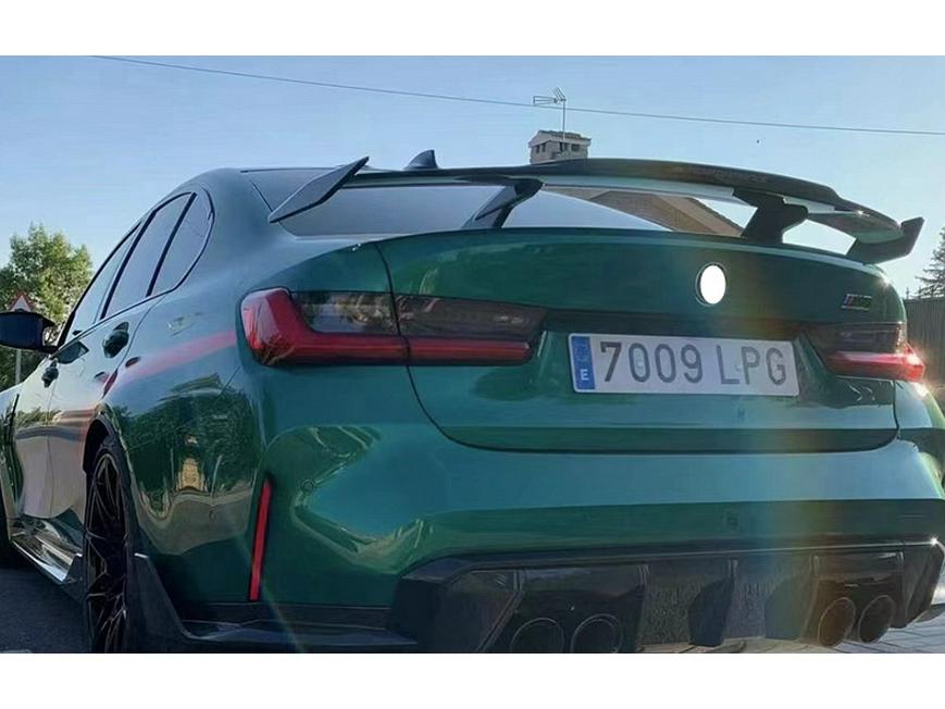 Universal Car Rear Spoiler: MP Style Anti-collision Fashion Decoration for Trunk