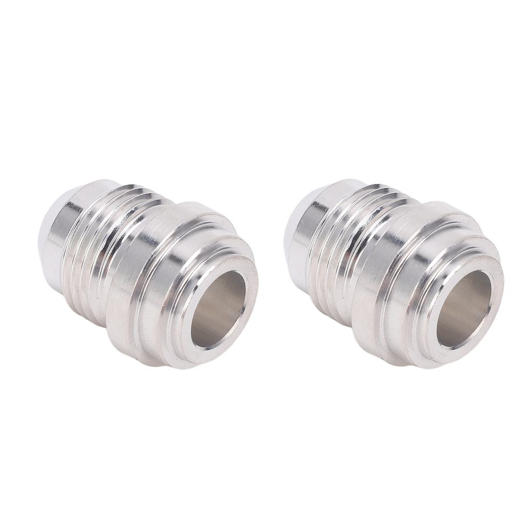 2Pcs Male Billet AN8 6061 T6 Aluminum Alloy 8AN Thread Weld In Fitting Bung Fuel System Parts