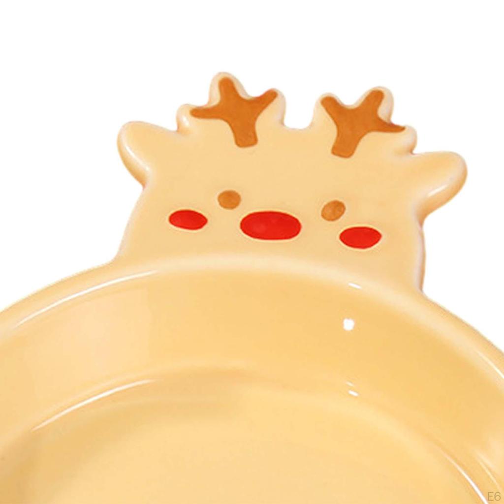 Ceramic Plates for Christmas Dinnerware And Dessert Serving