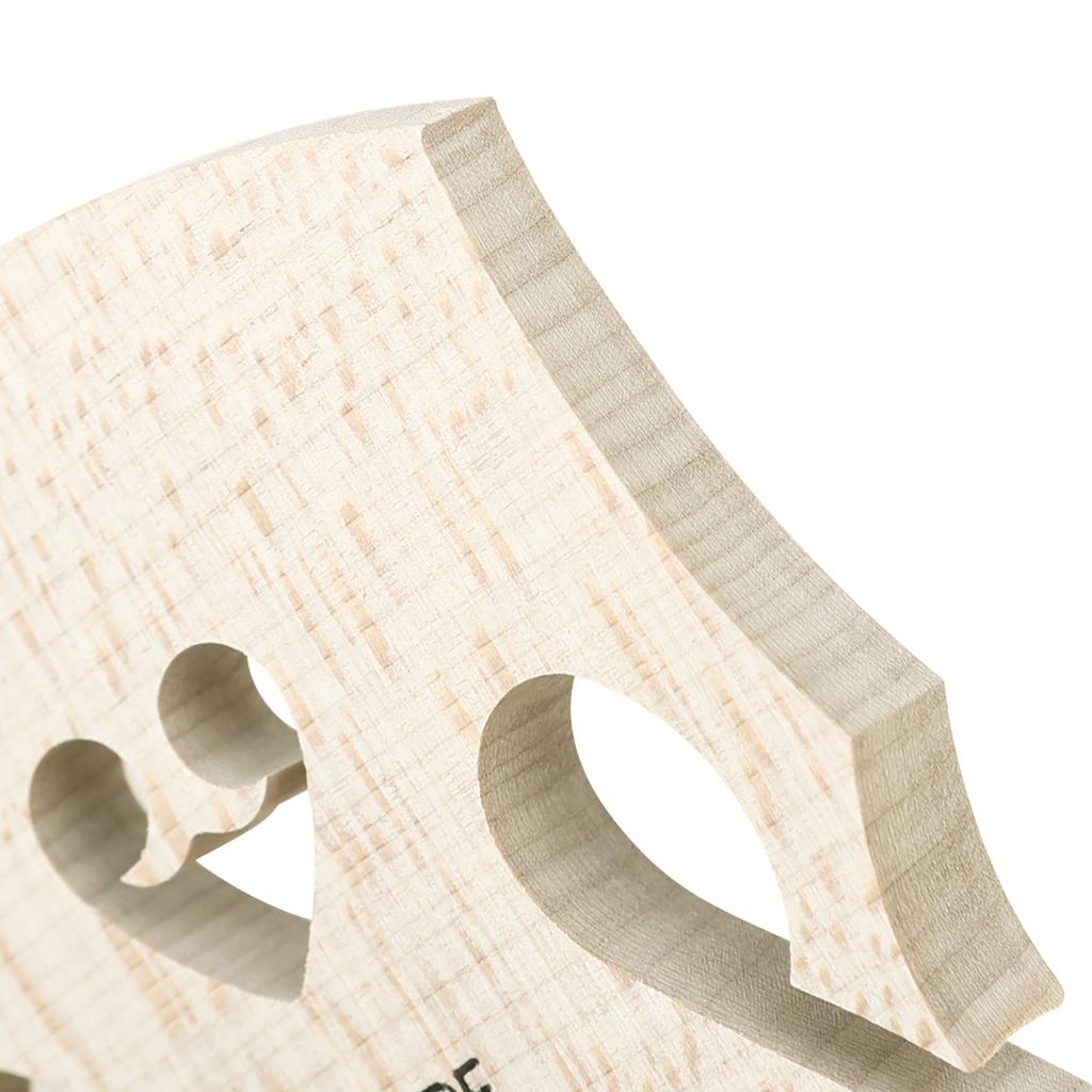 Barocke Cello-Brücke Naturgetrocknetes Ahornholz 4/4 Cello-Brücke Ersatzteile Saiteninstrumenten-Zubehör