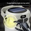 Solar-Powered Multifunctional Camping Light with USB Charging & Remote Control for Outdoor Use