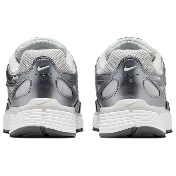 Nike P-6000 WMNS Grey Fog/Metallic Cool Grey/White Mesh Casual Shoes IO3496-001