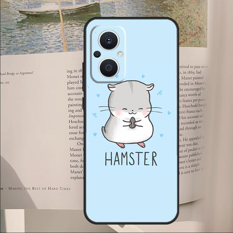 Kaninchen Maus Hamster Hülle Für OPPO Reno 14 13 11 10 Pro 12F 11F 13F 14F 7 8 Lite OPPO Find X6 X5 X8 X9 Pro Hülle