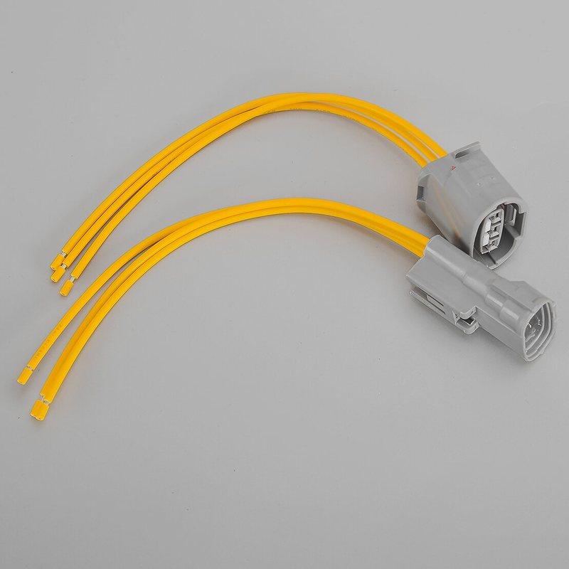 Male Female Alternator Plug Connector Wiring Harness Pigtail Adapter Fit for Toyota Corolla 1993 1994 1995 1996 1997