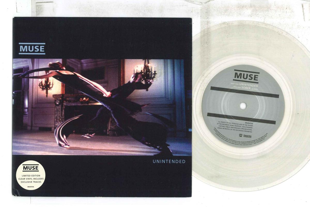 

7-дюймовая пластинка MUSE Unintended Sober MUSH72S MUSHROOM 2000 UK Рок Б/У