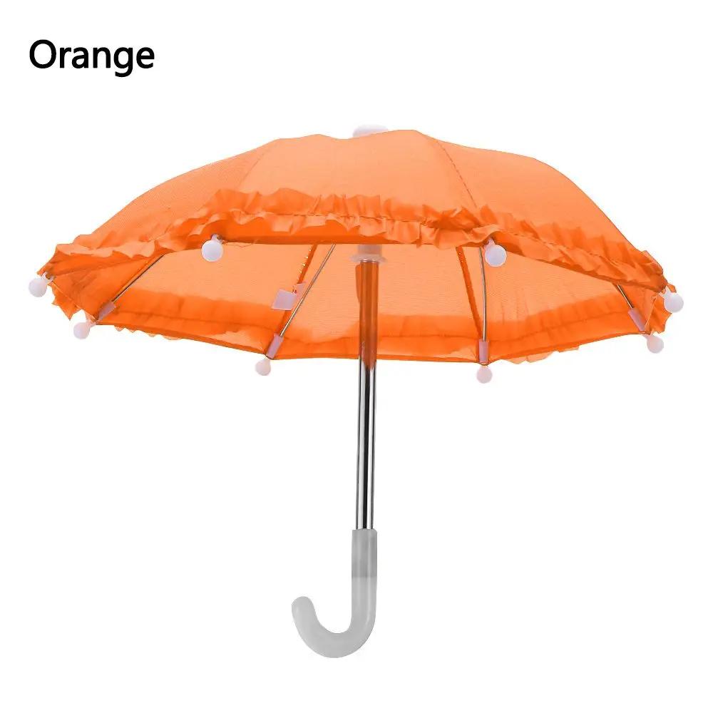 1 Pcs New Mini Doll Umbrella Toy Rain Umbrella Dolls Accessories Birthday Gift For Kid Children Doll Embellishment Ornament