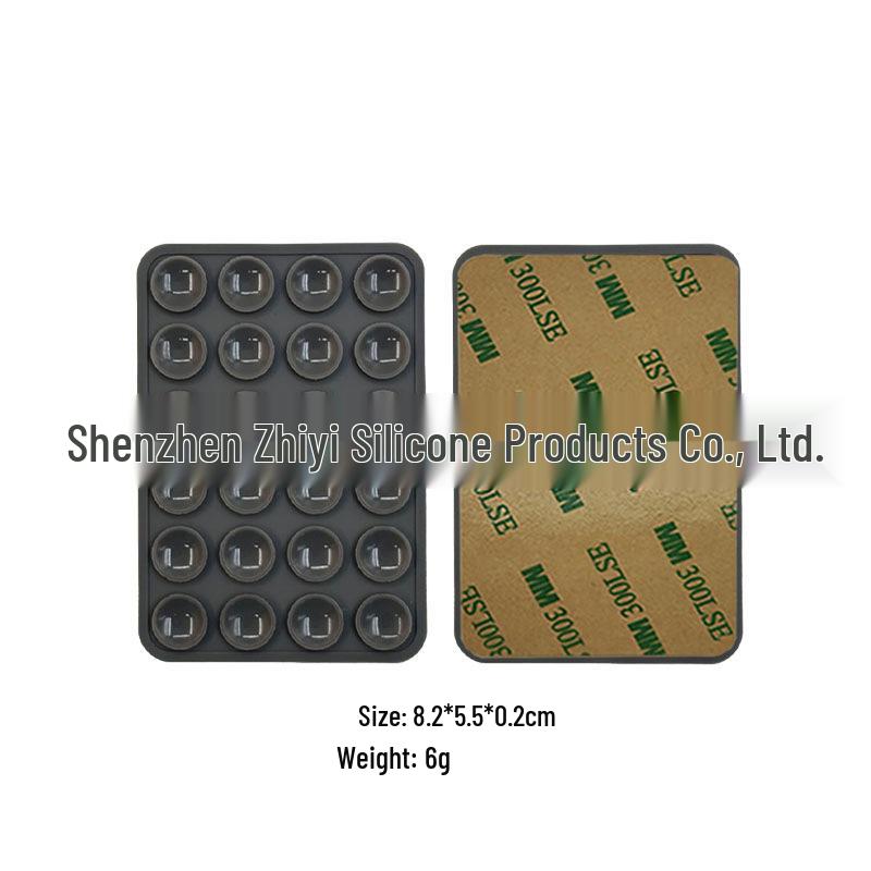 Silicone Phone Holder: Portable, Anti-slip, Stable Suction Cup Back Sticker