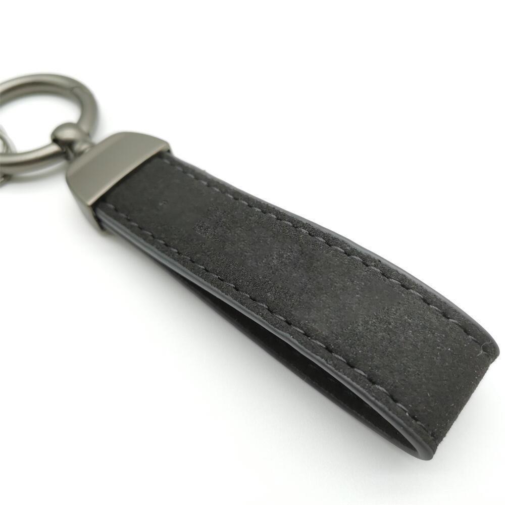 For BMW M E36 E64 E85 E60 F10 F30 F36 F32 F82 F83 F07 Z4 X3 X5 X6 Suede Leather Car Keychain Gift Pendant Keyring New Design hbcp90