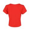 New  Women's Fit Solid Color Short-Sleeved Summer Square Collar Casual T-Shirt For Women