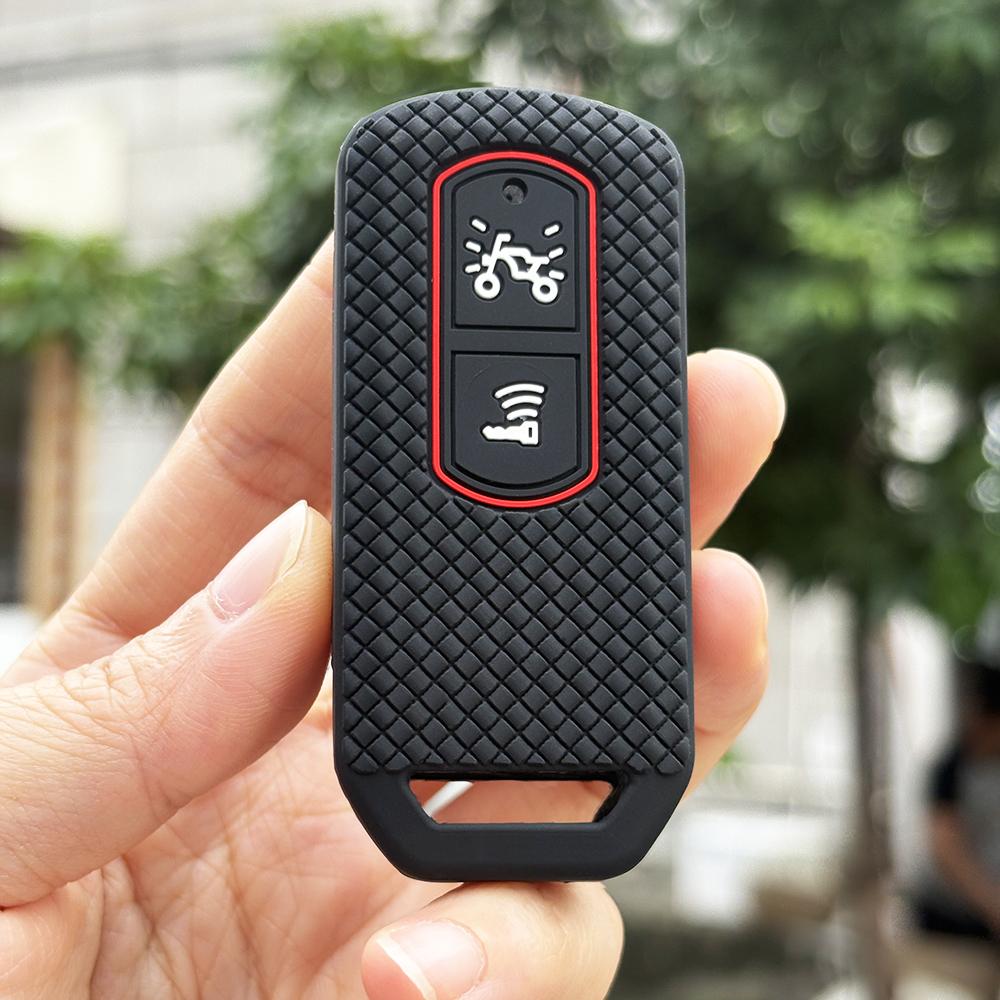 Keychain Silicone For Honda Pcx 160 125 Vision Sh350 Switch Adv Wrench 350 Sh350I Forza 250 125 300 750 Xadv Key Shell Cover