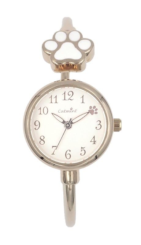 

Watch catmint Paw Bangle Watch PG Ladies Rose Gold [Follow] H05024A-3 рожевий