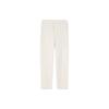 Fila Ensfargede rette strikkede fritidsbukser dame underdeler Off-White F11W414604F-IV