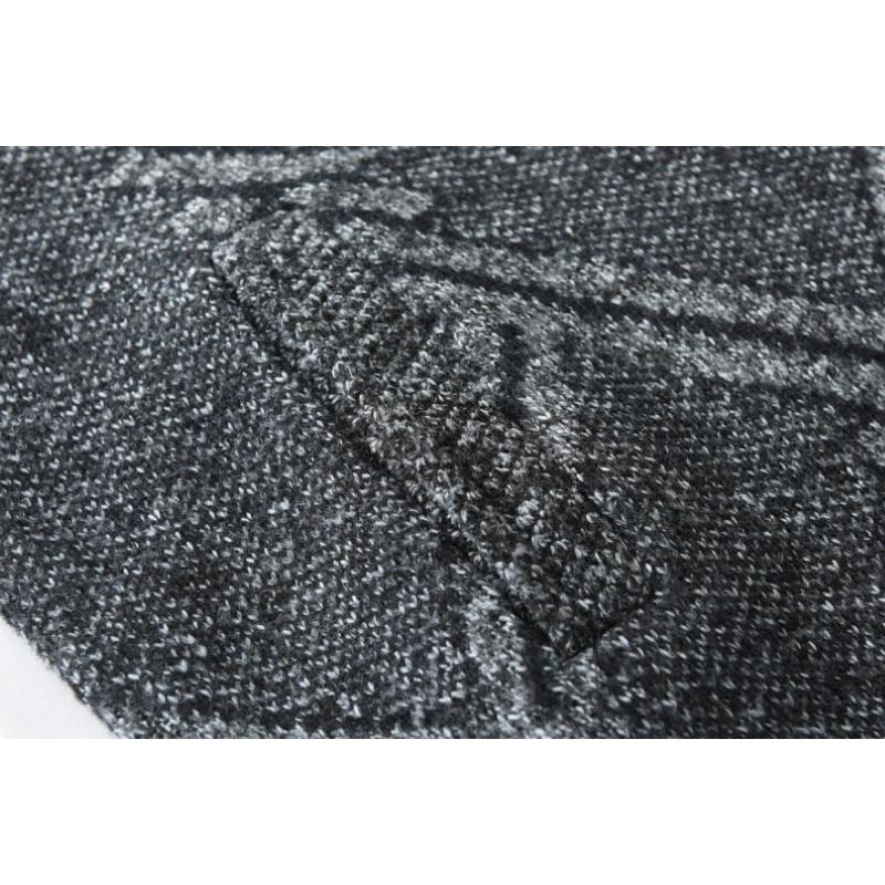Podzimní zimní bunda žirafa Pánské kabáty Jednobarevné Slim Fit Husté fleecové kabáty Muži Bunda Ležérní Stojáček Bunda na zip Pánské