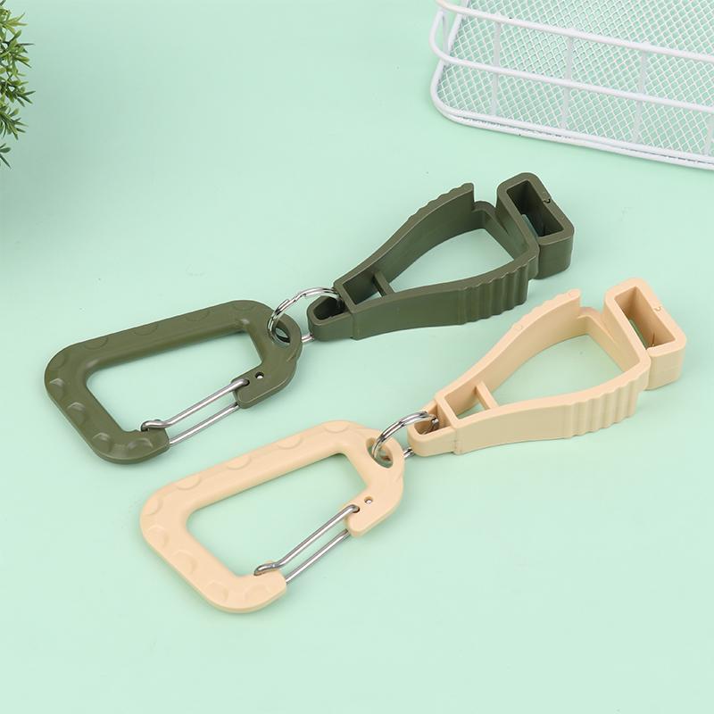 Outdoor Multifunktionale Schnalle Sicherheitsarbeitshandschuhe Halter Anti-Drop Handschuhclip Rucksack Schnalle Sicherheits Tragegegenstand Clip 7 Farben