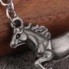 Keychain Pendant Zinc Alloy Texture Horse Charm Lightweight Portable Key Chain Backpack Bag Accessory