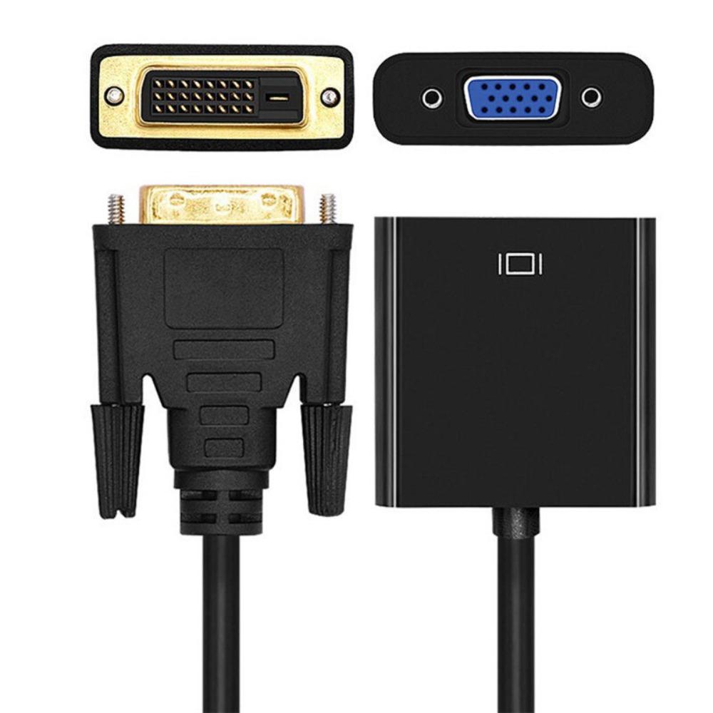 DVI Input DVI-D DVI To VGA Converter VGA Output DVI To VGA Converter  Notebook